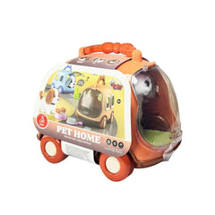 Nessiworld JND-6802 Carry Cart Bag Movable Battery Operated Dog Set - Vardem Toys