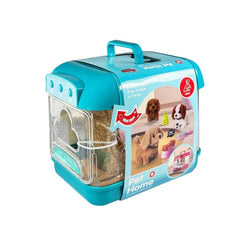 Nessiworld JND-6806 Animated Dog and Light Sound Transparent Cage Set - Vardem Toys