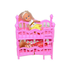 K899-17 2-Storey Boxed Bunk Bed Baby Set-Halit Can Oyuncak