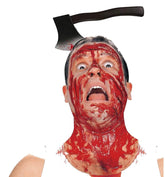 Nessiworld Halloween Bloody Axe Impaled on Head Prank Crown
