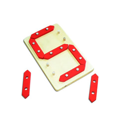 KAL-1010 Chiffres en bois -Chiva