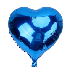 Nessiworld Heart Balloon Foil Blue 45 cm 18 inch