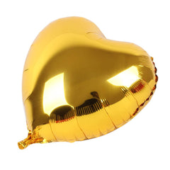Nessiworld Heart Balloon Foil Yellow 45 cm 18 inch