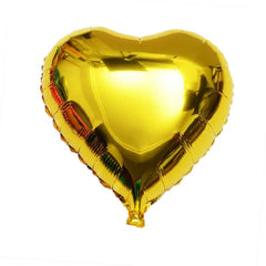 Nessiworld Heart Balloon Foil Yellow 60 cm 24 inch
