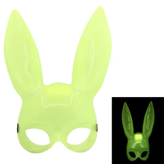 NessiWorld Glow in the Dark Fluorescent Rabbit Mask 32x22 cm
