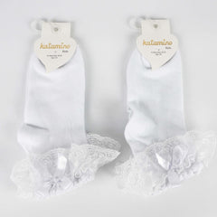 Nessiworld Island Acc. Chaussettes K22045 Blanches