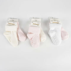Nessiworld Heaven 2-Pack Abs Baby Girl Socks K44048 Assortment