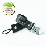Kidful Herbal Dyed Pacifier Holder Charcoal