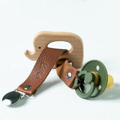 Nessiworld Kidful Bitkisel Boyalı Emzik Askısı Ginger Bread