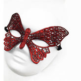 Masque de mascarade en dentelle rouge Nessiworld n° 7