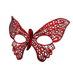Nessiworld Red Lace Masquerade Mask No 7