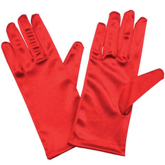 Nessiworld Red Color Adult Size Lycra Show Gloves