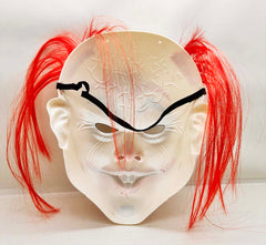 Nessiworld Kızıl Saçlı Joker Palyaço Maskesi