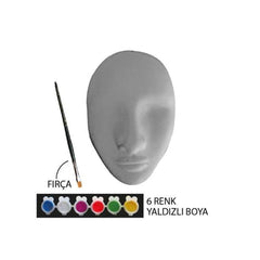 Nessiworld KM5308 Cardboard Mask Coloring Set - Kumtoys