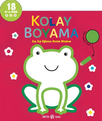 Kolay Boyama Zıp Zıp Eğlence Resim Kitabım