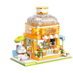 Nessiworld KP28017 Keeppley Kitten Juice Shop Block Set 315 Pieces - Vagonlife