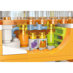 Nessiworld KP28017 Keeppley Kitten Juice Shop Block Set 315 Pieces - Vagonlife