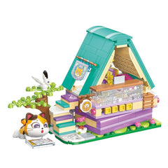 Nessiworld KP28018 Keeppley Lovely Street Calico Cat Comic House Blok Seti -Vagonlife