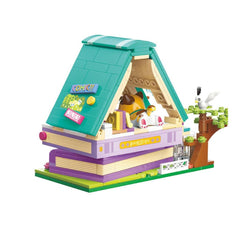 Nessiworld KP28018 Keeppley Lovely Street Calico Cat Comic House Blok Seti -Vagonlife