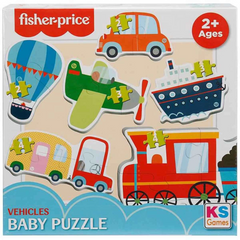 NessiWorld KSFisherPriceBabyVehicles6in1Puzzle