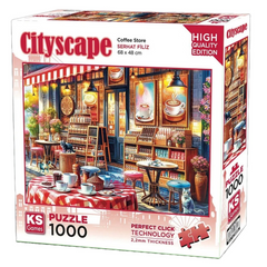 Nessiworld KS Games Coffee Store Puzzle 1000 Pieces 20809