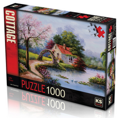 Nessiworld KS Games Lake House Puzzle 1000 Pieces 20782