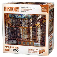 Nessiworld KS Games Library of St. Florian Monastery Puzzle 1000 Pieces 20801