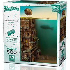 Nessiworld KS Games Life Under the Ground Puzzle 500 Pieces 20045