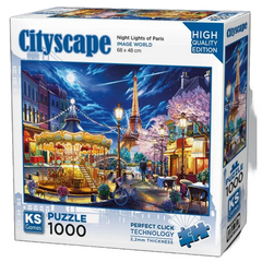 Nessiworld KS Games Night Lights Of Paris Puzzle 1000 Pieces 20795