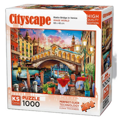 Nessiworld KS Games Riatto Bridge in Venice Puzzle 1000 Pieces 20757