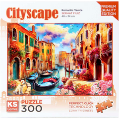 Nessiworld KS Games Romantic Venice Puzzle 300 Pieces
