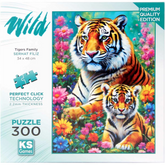 Nessiworld KS Games Tigers Family Puzzle 300 Pieces
