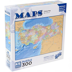 Nessiworld KS Games Türkiye Map Puzzle 300 Pieces