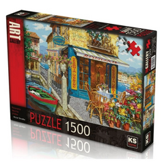Nessiworld KS Ristorante Vecchia Urbino 1500 Piece Puzzle