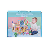 KZL-2102102 Wooden Architectural Building Blocks 128 Pieces