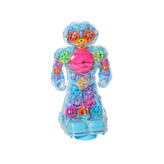 NessiWorld KZL-6038A Robot with Spinning Wheels - Kızılkaya