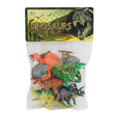 Nessiworld KZL-KL5-006ABC PVC Dinosaur Animal Set - Kızılkaya Toys