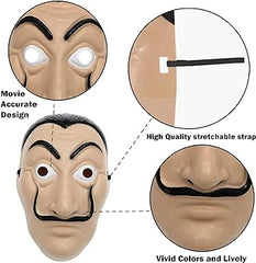 NessiWorld La Casa De Papel Salvador Dali Mask Original Imported Product