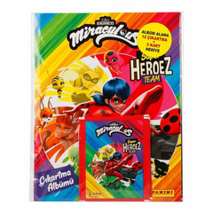 Nessiworld Lady Bug and Super Cat Sticker Album