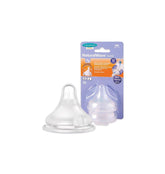 Nessiworld Natural Wave Baby Bottle Teat Slow Flow 2 Li