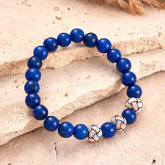 Bracelet en pierre naturelle lapis-lazuli