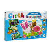 LC7207 Laço, cartes d'histoire Velcro couleurs