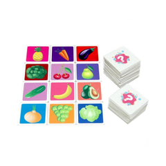 LC7231 Laço, Memory Game, Fruit - Vegetable / +3 years old
