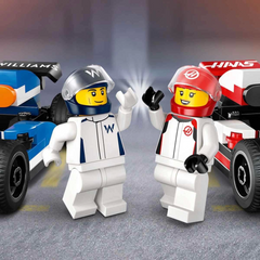 Nessiworld LEGO City F1 Williams Racing and Haas F1 Race Cars 60464