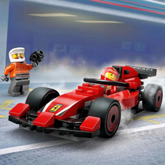 Nessiworld LEGO City Ferrari Car F1 Pit Stop and Pit Crew 60443