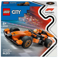 Nessiworld LEGO City McLaren Yarış Arabalı F1 Sürücüsü 60442