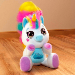 Peluche Licorne Son et Lumière Lily