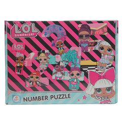 Nessiworld LOL Number Puzzle 20 Pieces