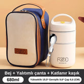 Lunch Box Fast Serisi Çelik Yemek Termosu - MeanYou