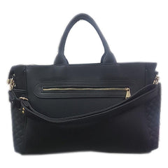 Nessiworld Deri Anne Bebek Bakım Çantası 7110 Siyah